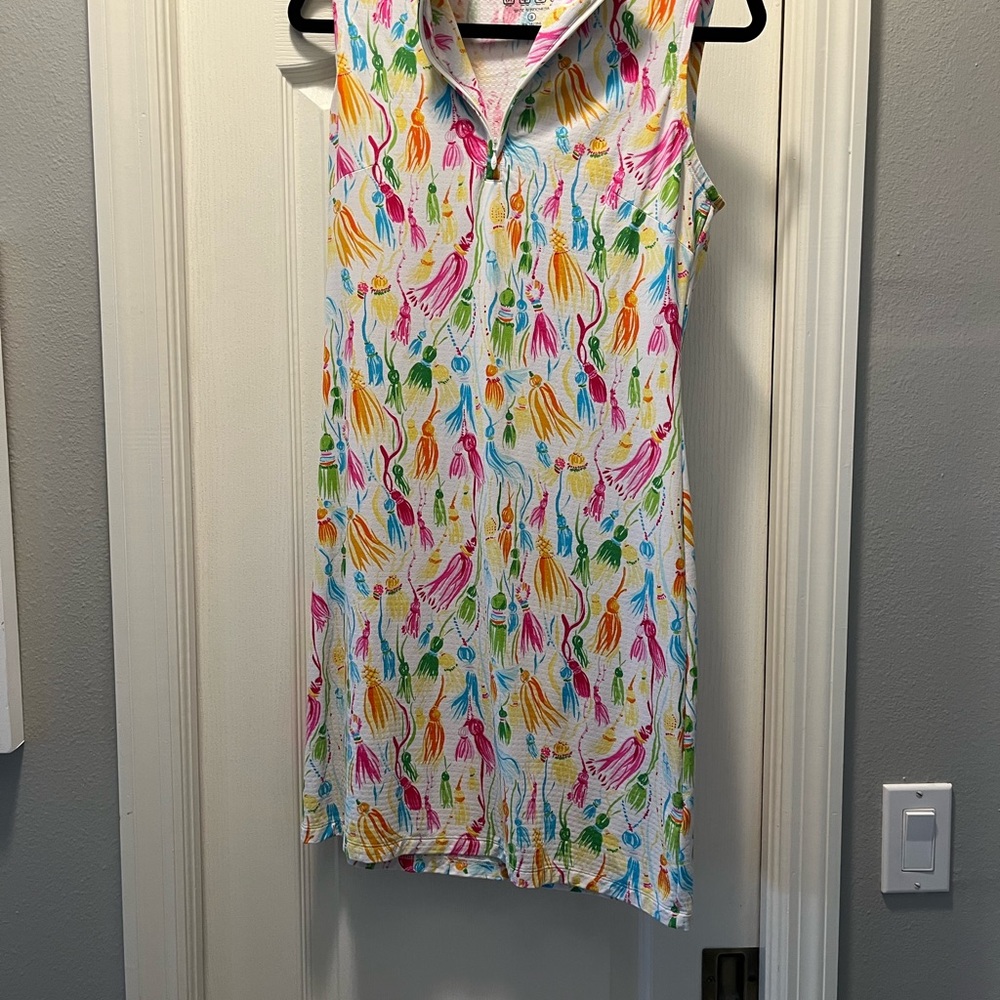 IBKUL  Golf Dress with tassel design